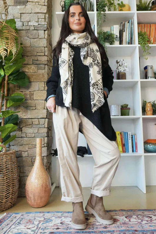 Lucky Bandana Scarf Stone /50=
